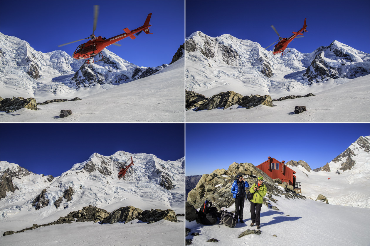       (Plateau Hut)     (Grand Plateau Glacier).  ,   .