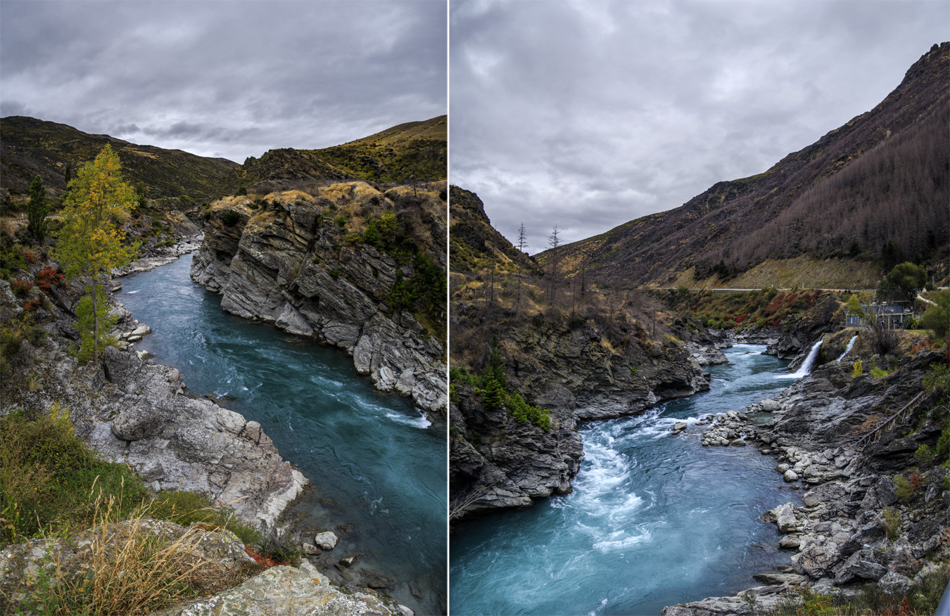      (Kawarau Gorge)      (Milford Sound).<br>      .