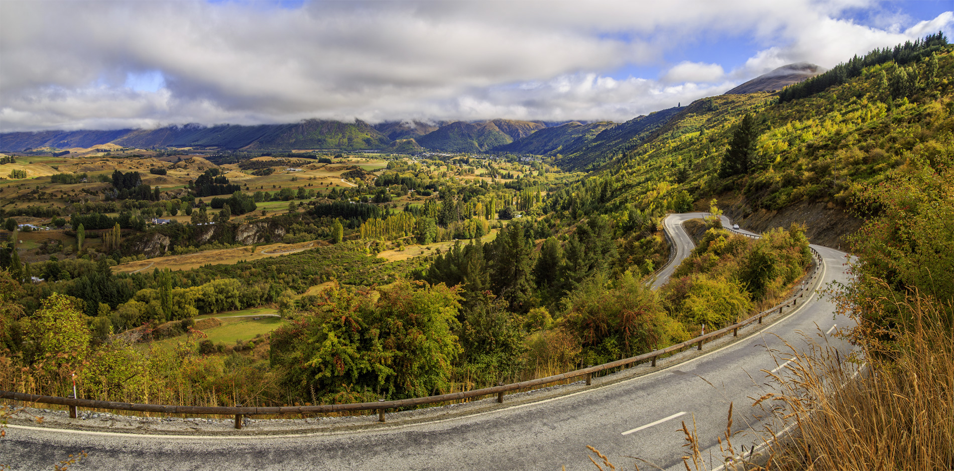   Crown Range Road.