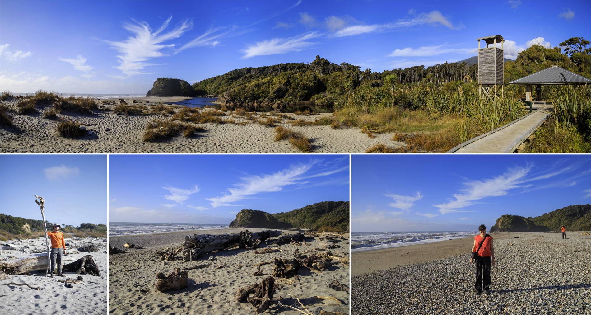    Tauperikaka Point    Ship Creek.<br>     (Tasman See).