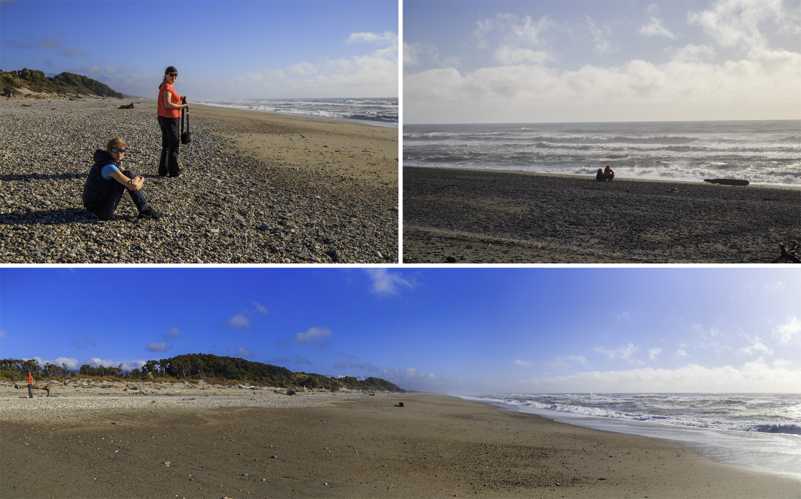    Tauperikaka Point    Ship Creek.<br>    (Tasman See).     .