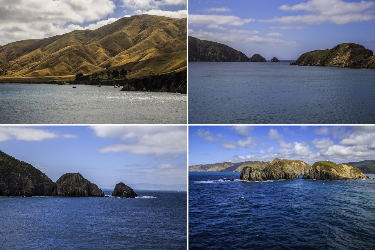  Arahura.<br>           (Tory Channel)    (Cook Strait)        .