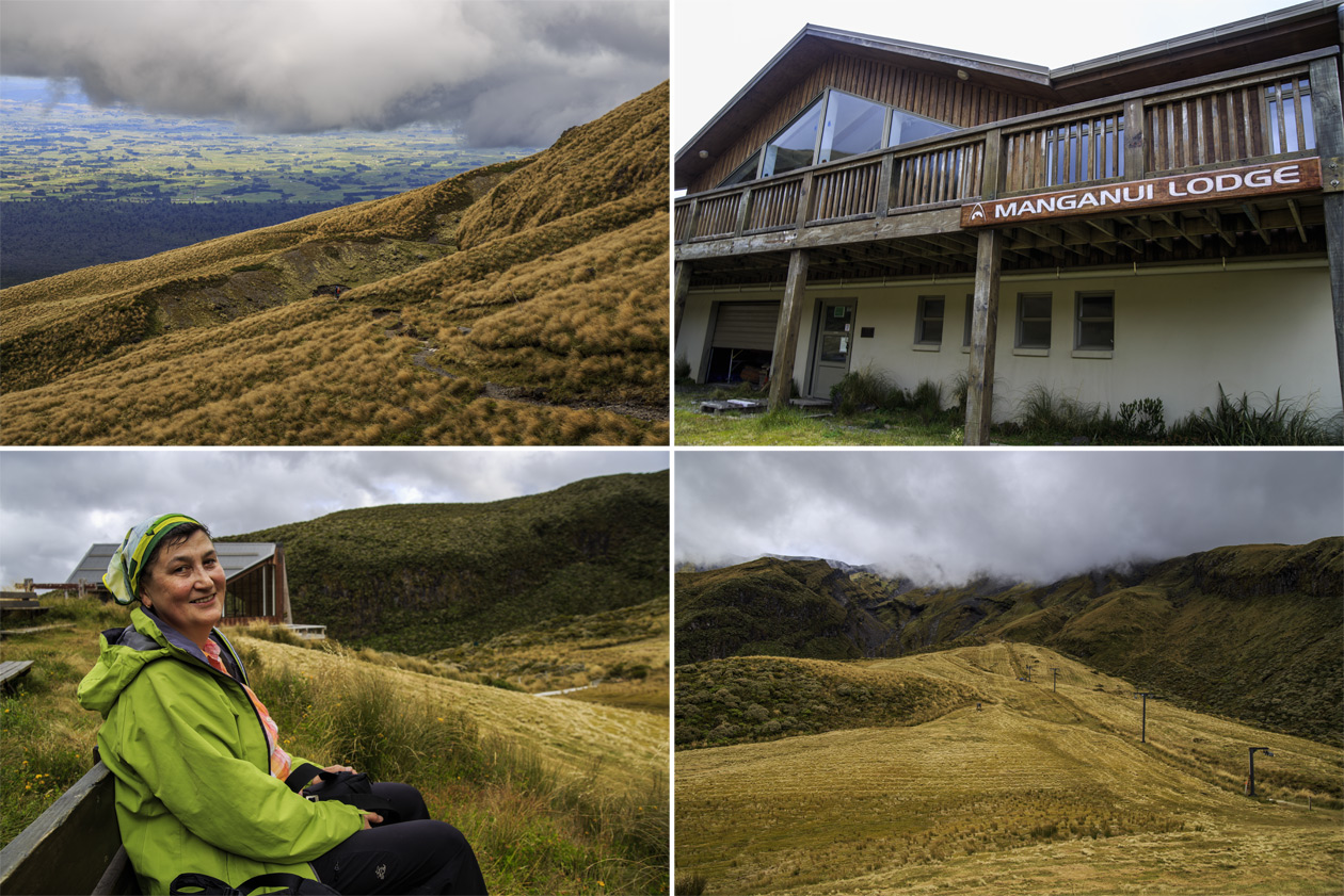  ,     Mt.Egmont/Taranaki,   .       Manganui Lodge.