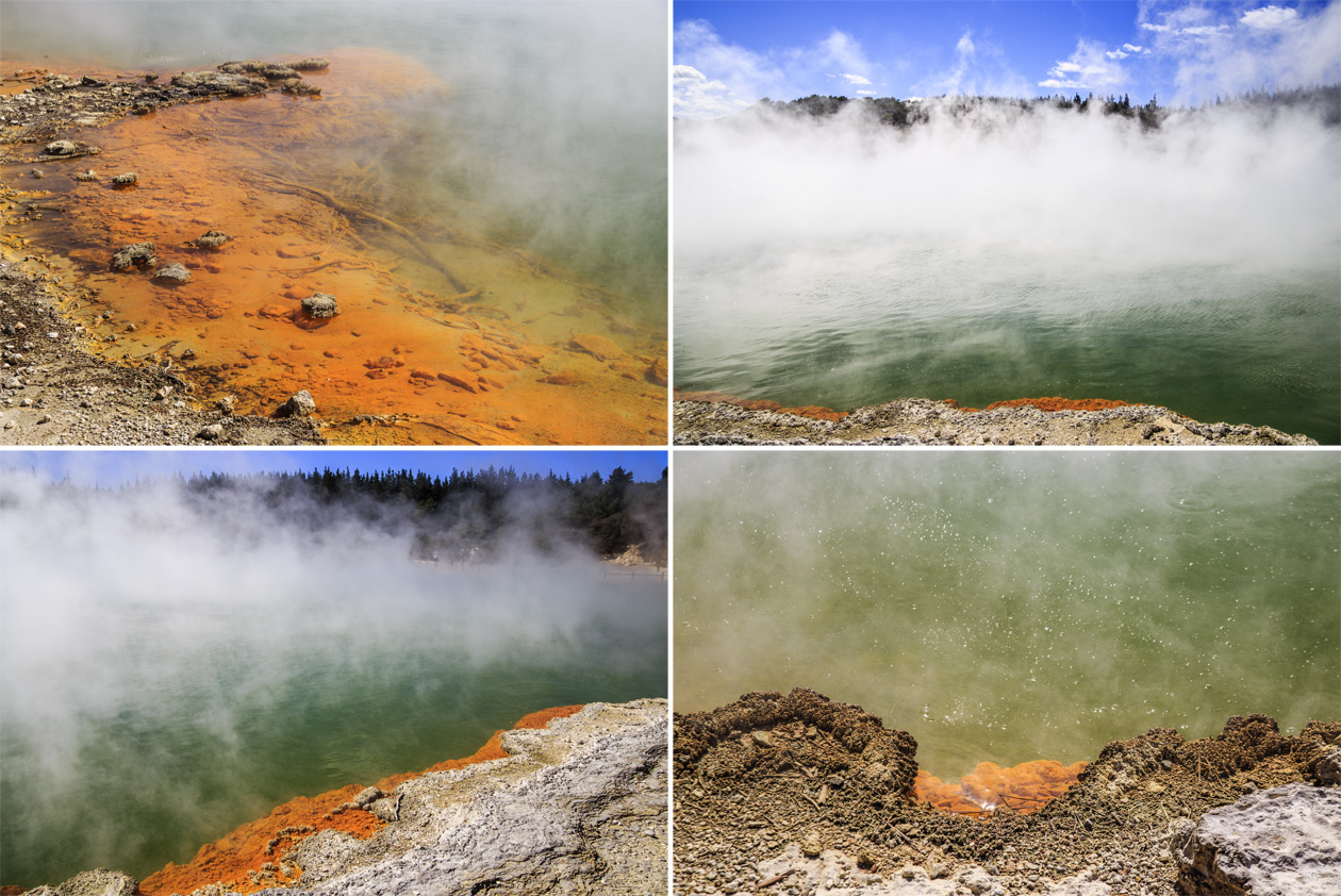  (Rotorua).<br>  Wai-O-Tapu Thermal Wonderland.<br>     (The Champagne Pool).