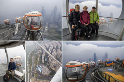  (Guangzhou).  Canton Tower.       Bubble Tram.