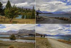     (Lake Tekapo)      (Mount Cook).