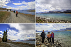     (Lake Tekapo)      (Mount Cook).<br>   . -      .