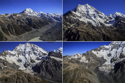       (Grand Plateau Glacier).       (Mount Cook).