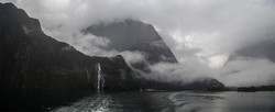      (Milford Sound).   .  Bowen Falls.