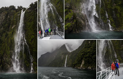      (Milford Sound).     Stirling Falls.