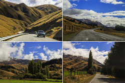     Cardrona Valley Road       (Cardrona River).