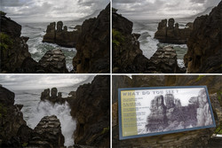     (Pancake Rocks).         .