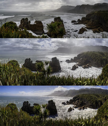     (Pancake Rocks).      .