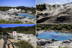  (Rotorua).  Te Puia.      (Pohutu Geyser)    .