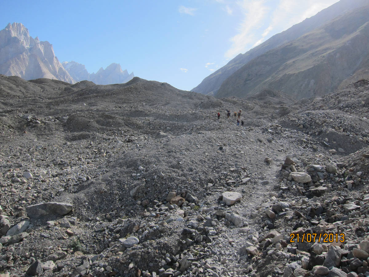      (Baltoro Glacier)          .