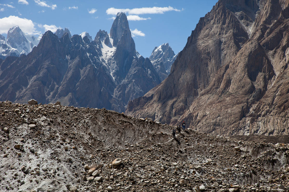    -      (Baltoro Glacier)    (Khoburtse)    (Urdukas).