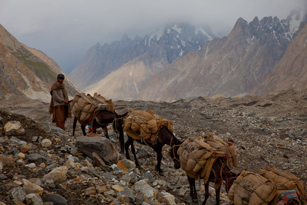     (Baltoro Glacier)    (Urdukas).<br> .