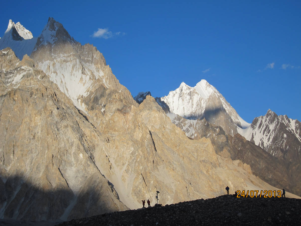       (Concordia)     (Baltoro Glacier).