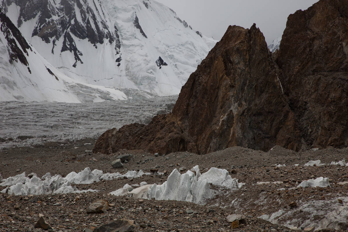       (Godwin Austen Glacier)   (Savoia Glacier),         K2.