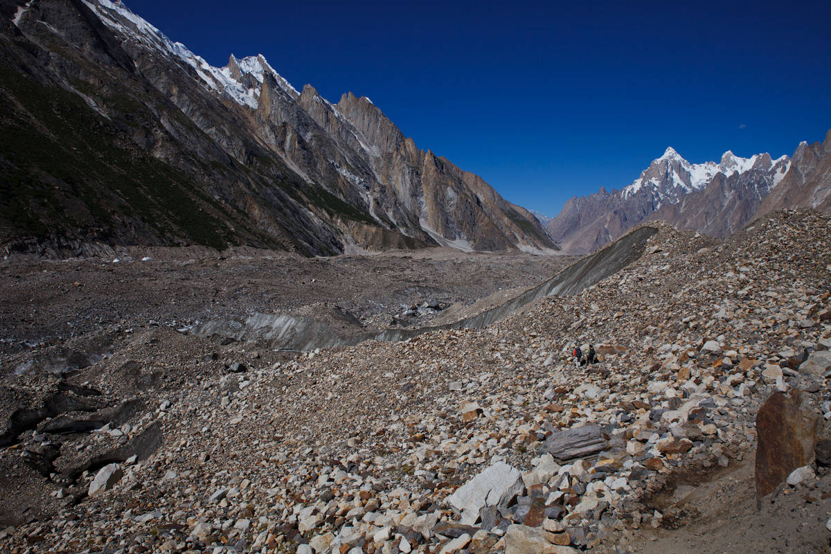        (Baltoro Glacier)      (Urdukas).