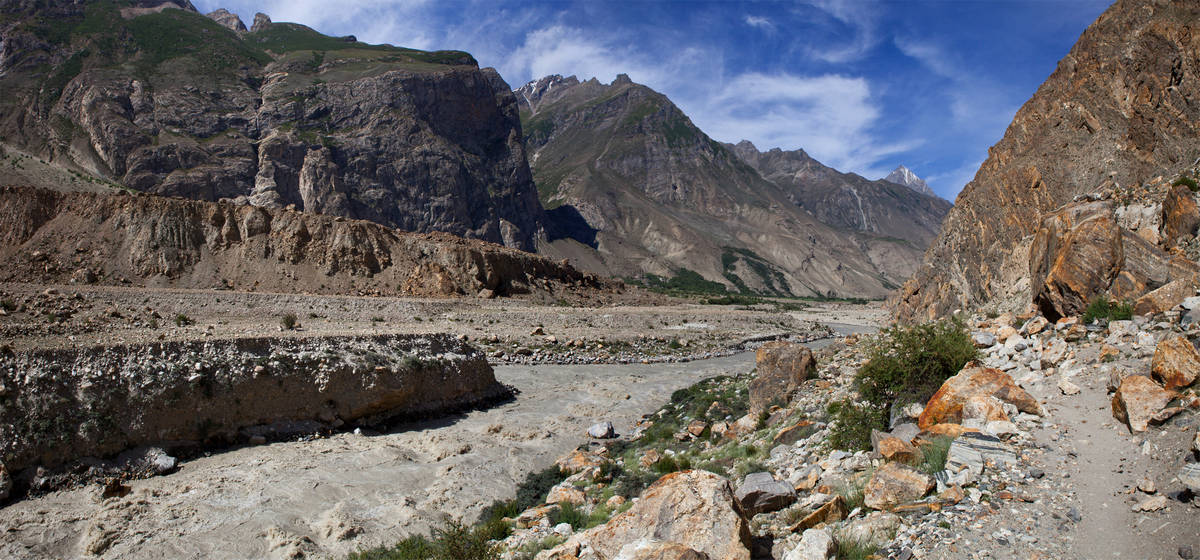  ,    (Biafo Glacier)    (Braldu River).