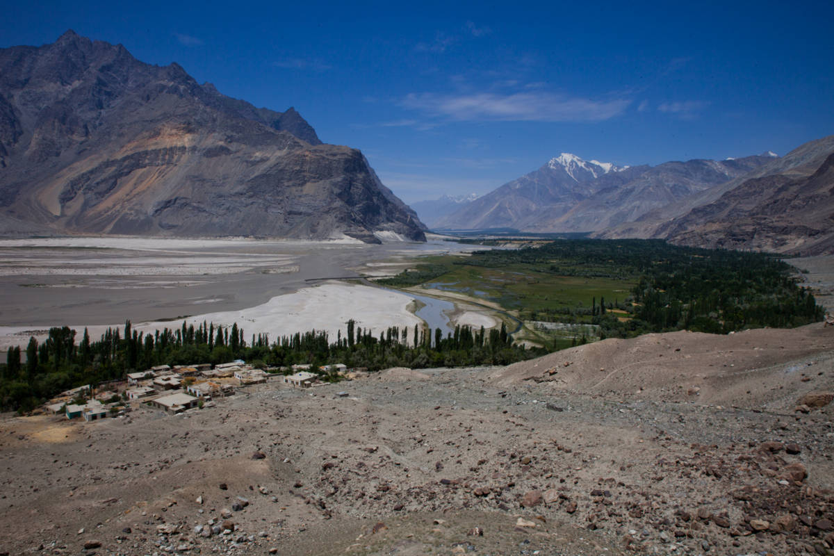    (Askole)   (Skardu).<br>    (Shigar)         (Indus River).