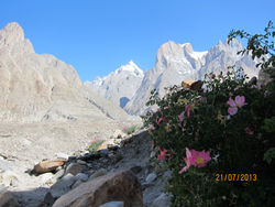        (Baltoro Glacier).