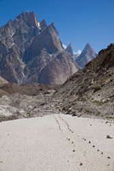         (Baltoro Glacier).<br>    Cathedral.