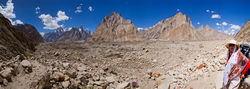      (Baltoro Glacier)       (Trango).<br>  : Paiju, Uli-Biaho, Trango Castle, Cathedral, Lobsang Spire.