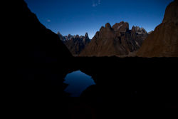   (Urdukas).<br>   ,   (Baltoro Glacier),   (Trango),   (Uli Biaho)   (Paiju Peak).