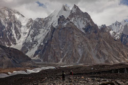     (Concordia)     (Baltoro Glacier).