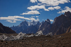      (Baltoro Glacier)    II (Goro II)   I (Goro I).<br>  .