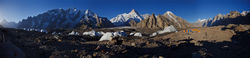     (Baltoro Glacier)   (Yermanendu Glacier)      I (Goro I).<br>    IV (Gasherbrum IV),    (Masherbrum),    (Paiju Peak),    (Uli Biaho Tower)  .