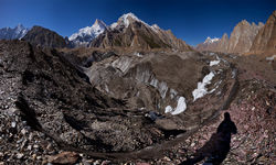     (Baltoro Glacier)    I (Goro I)   (Urdukas).<br>    (Masherbrum).