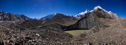    (Baltoro Glacier)   .<br>-      I (Goro I)   (Urdukas).