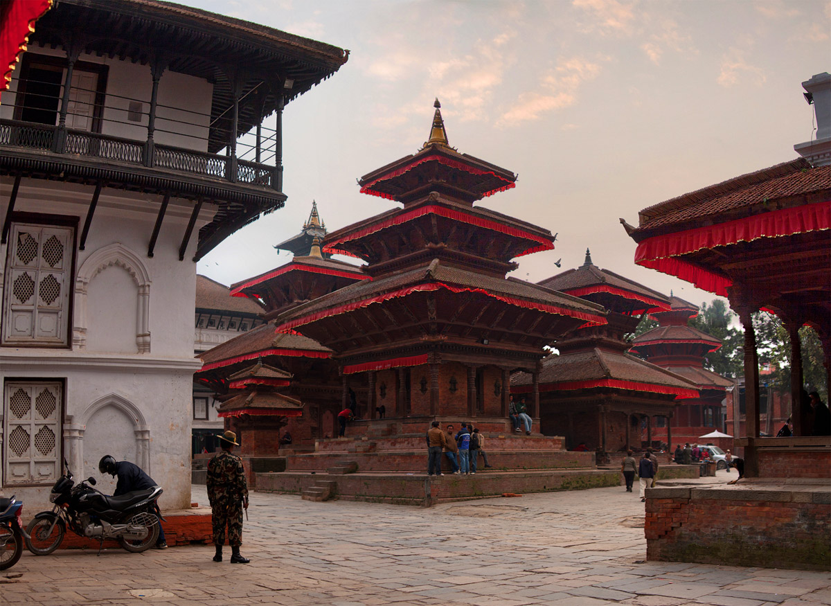    (Kathmandu Durbar Square).