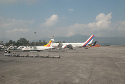      (Kathmandu Tribhuvan International Airport).