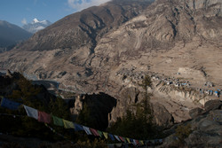   Chongkor View Point.   Manang .