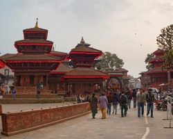    (Kathmandu Durbar Square).