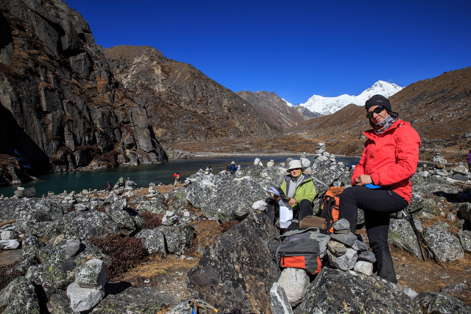    (Gokyo).     Longponga Tso.