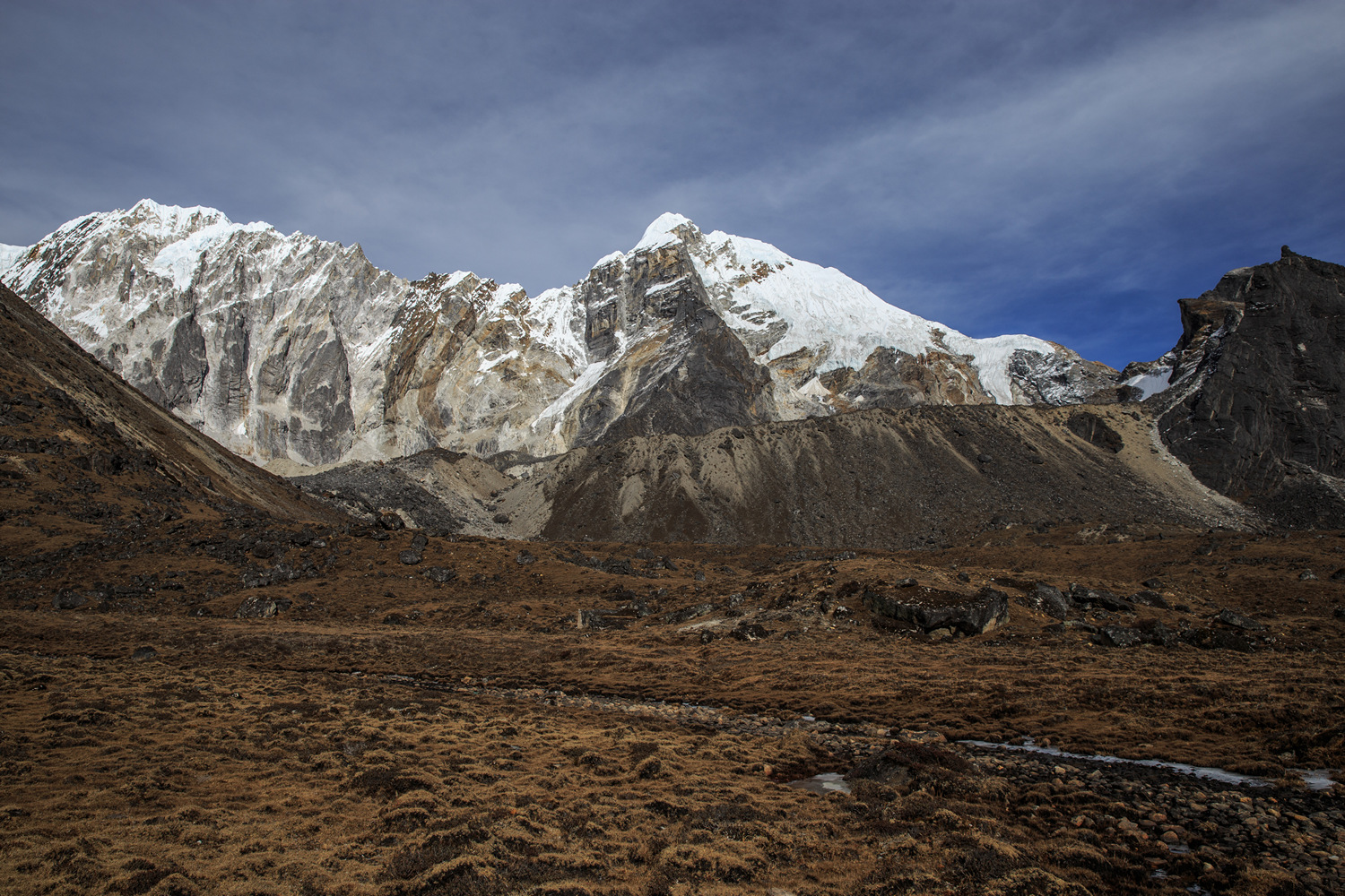      (Lobuche East) 6119     (Lobuche West) 6145      (Dzonglha)        (Cho La).