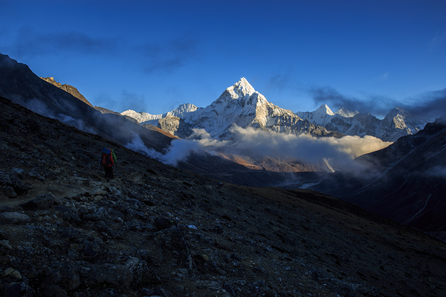        (Lobuche East)   (Dughla).