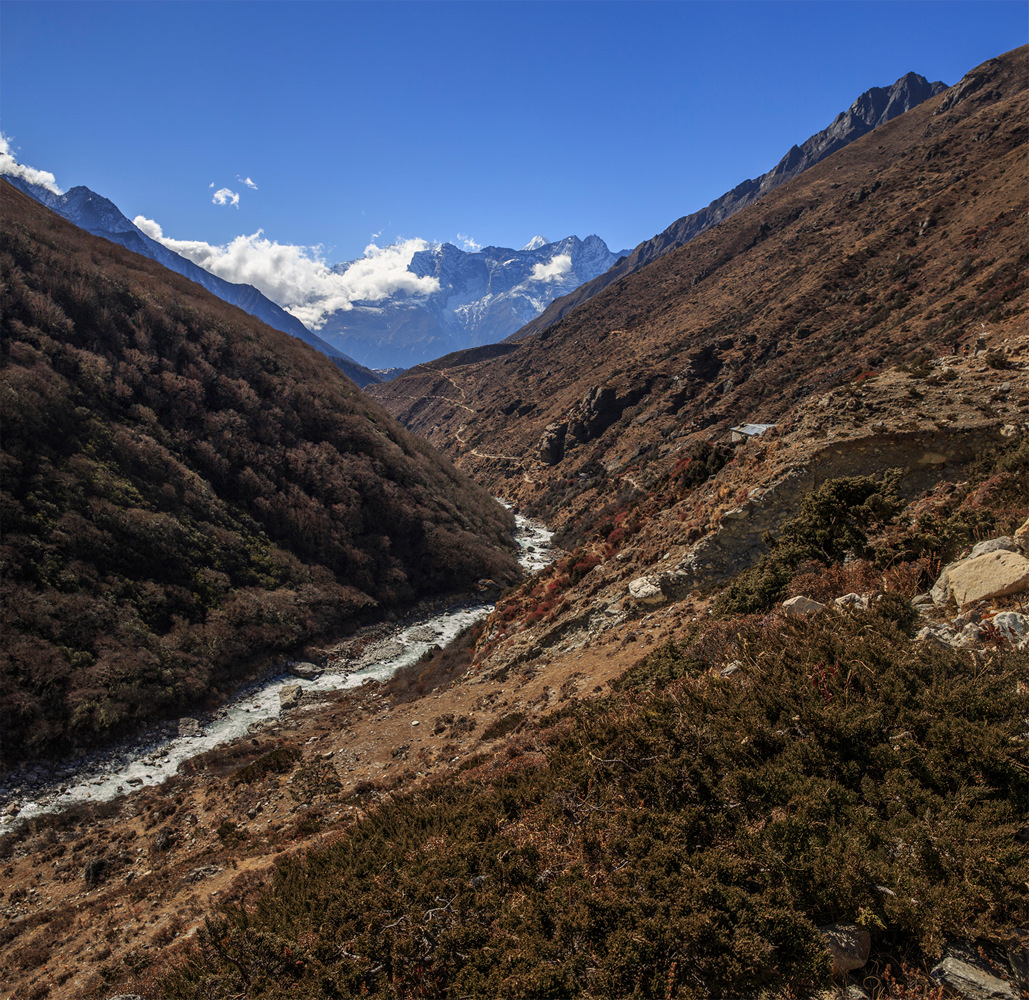      Imja Khola   Shomare     (Pheriche)   (Pangboche).