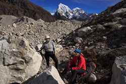      (Gokyo)   (Dragnag)     (Ngozumpa Glacier).